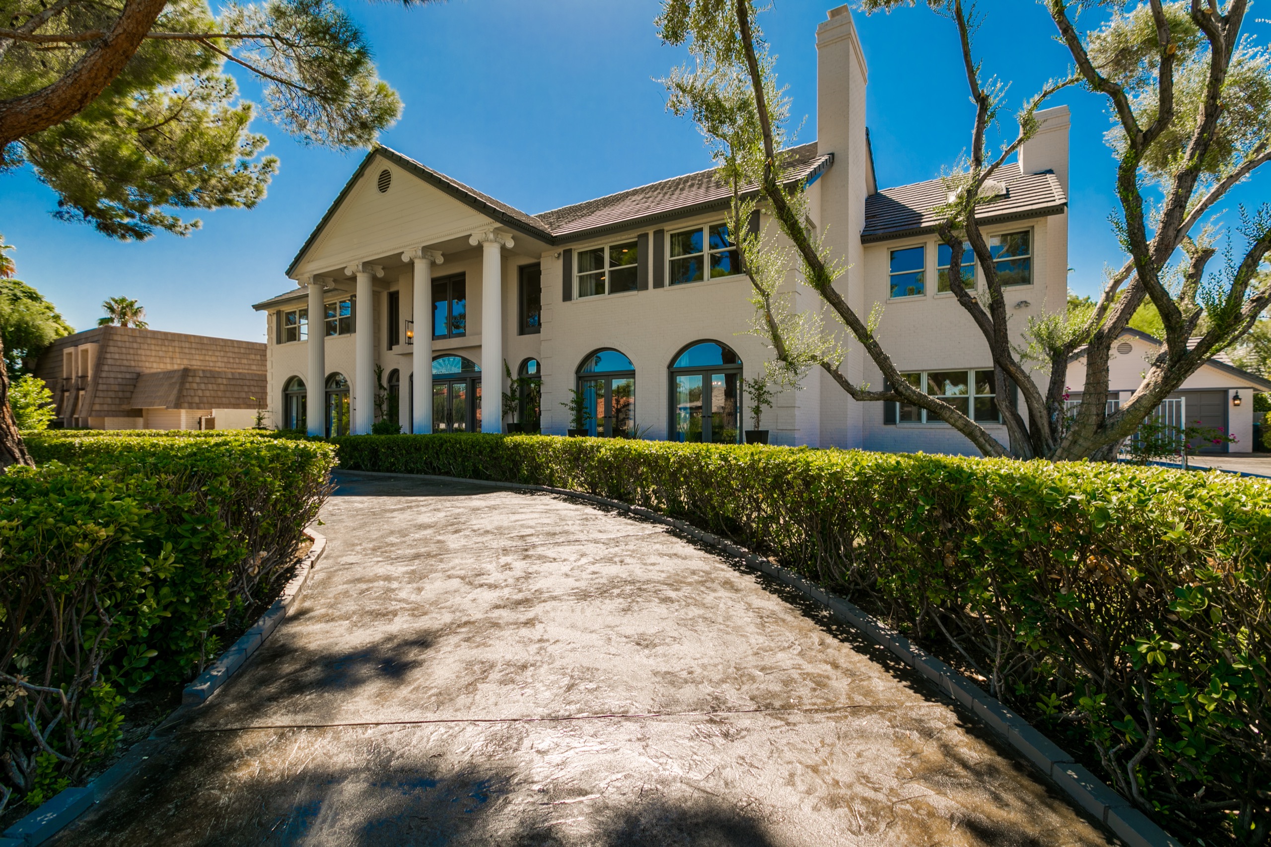 Estate front elevation