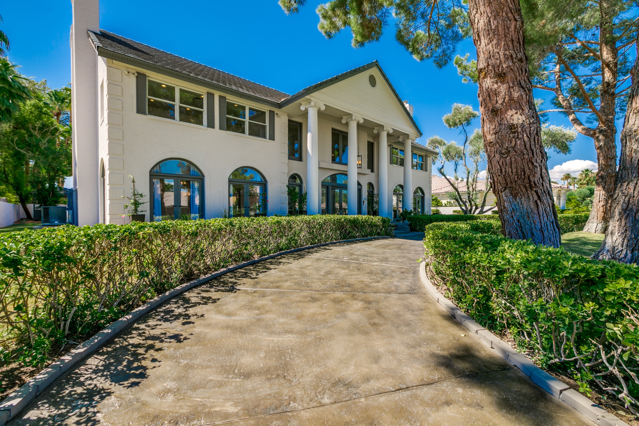 Estate exterior detail