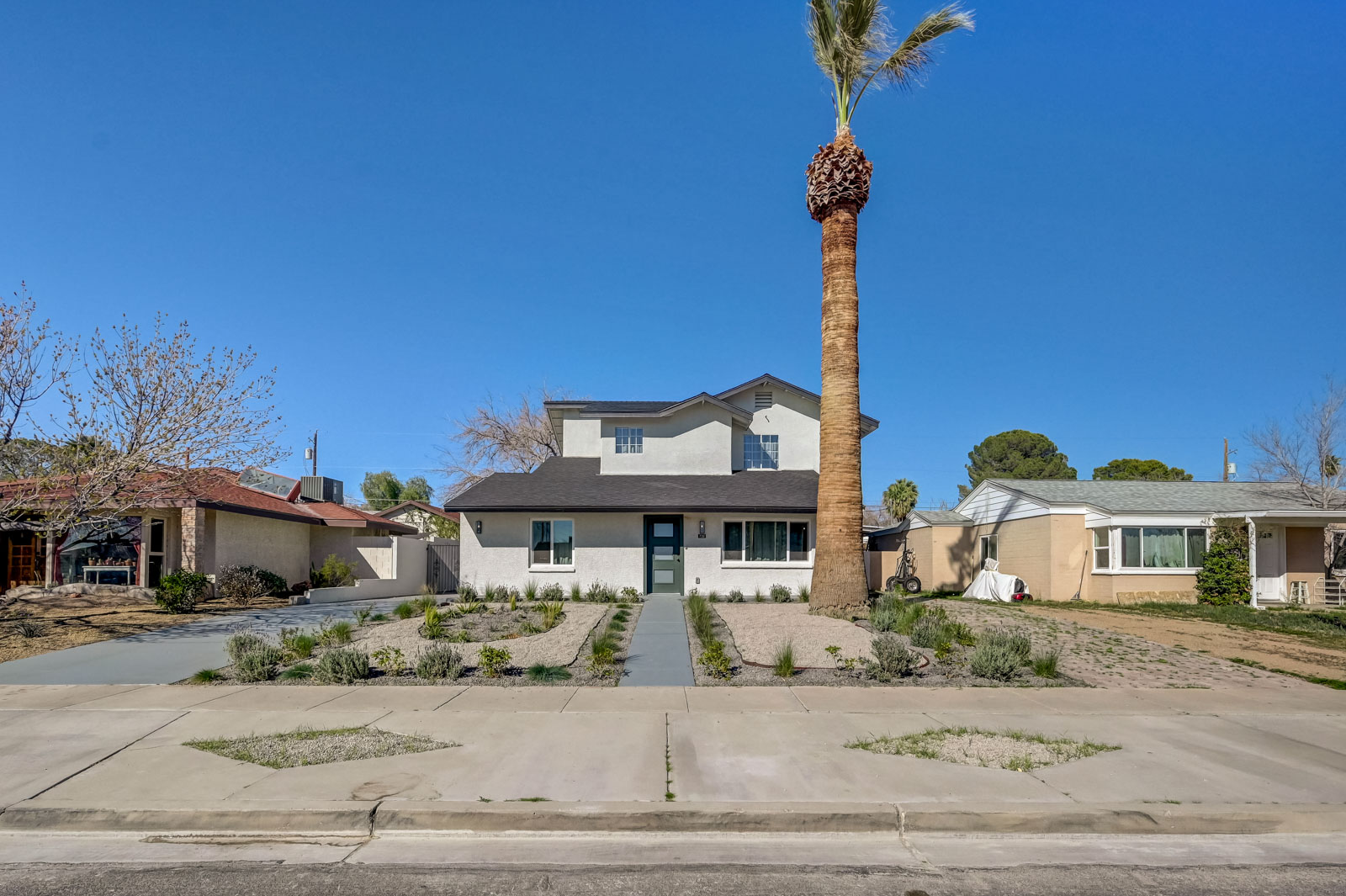 Front yard curb appeal renovation