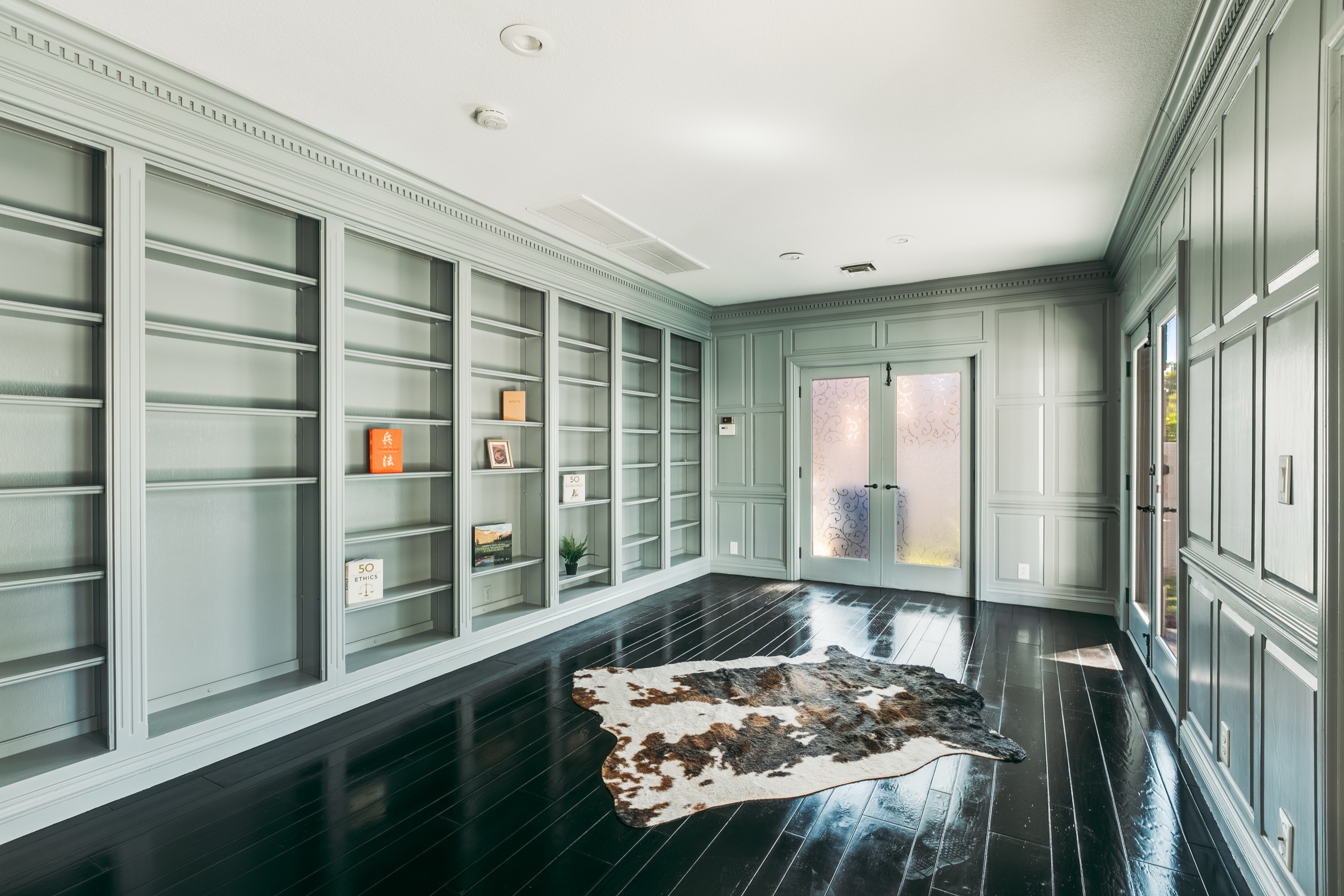 Library and office renovation