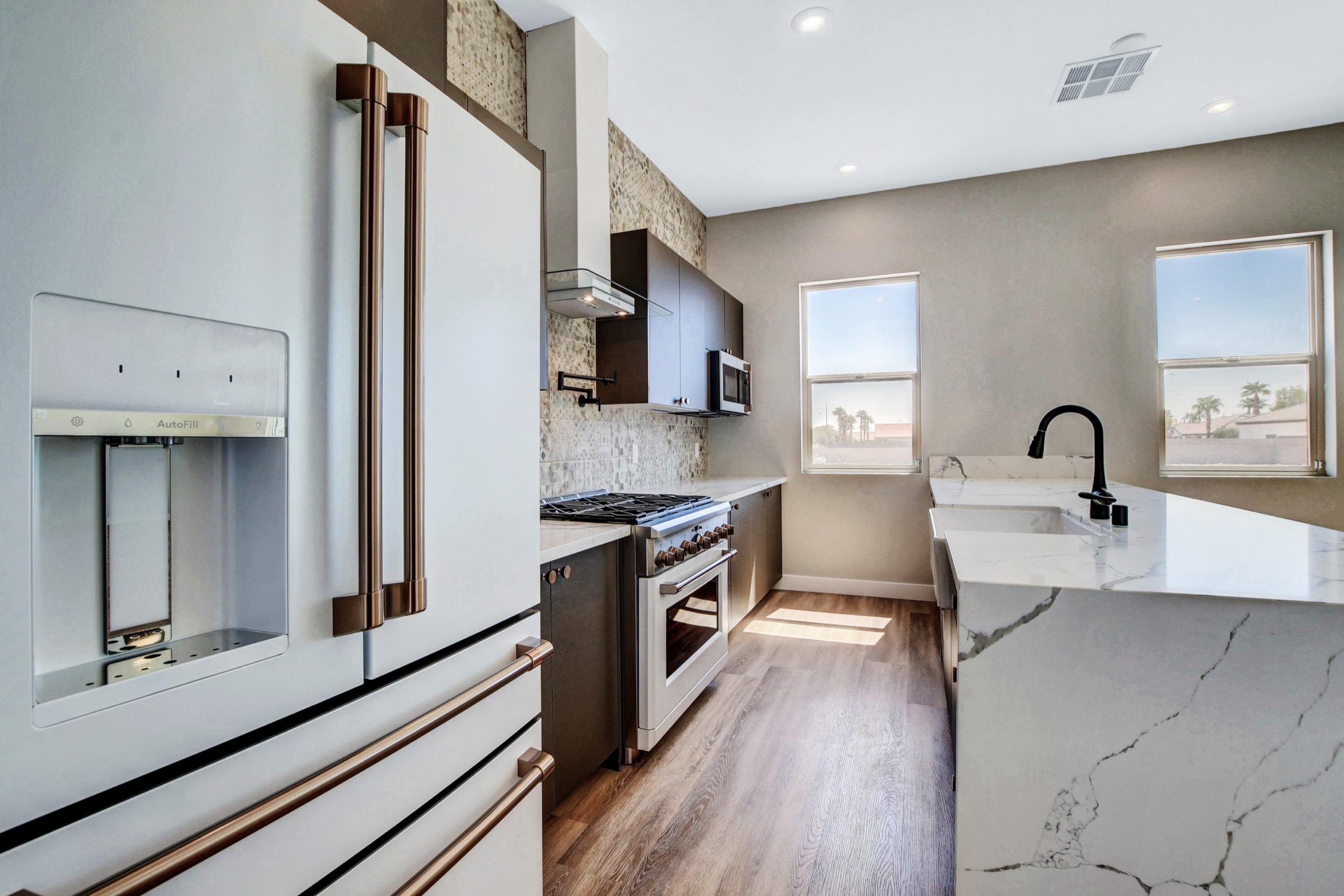 Kitchen renovation detail