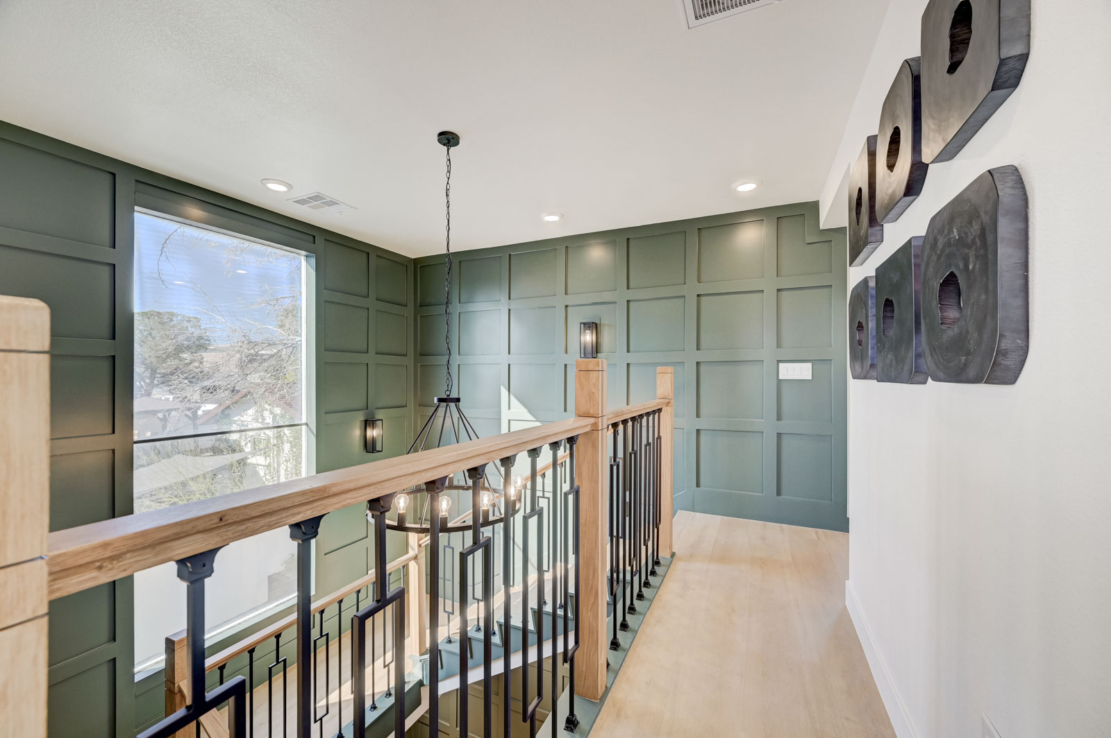 Upstairs hallway renovation
