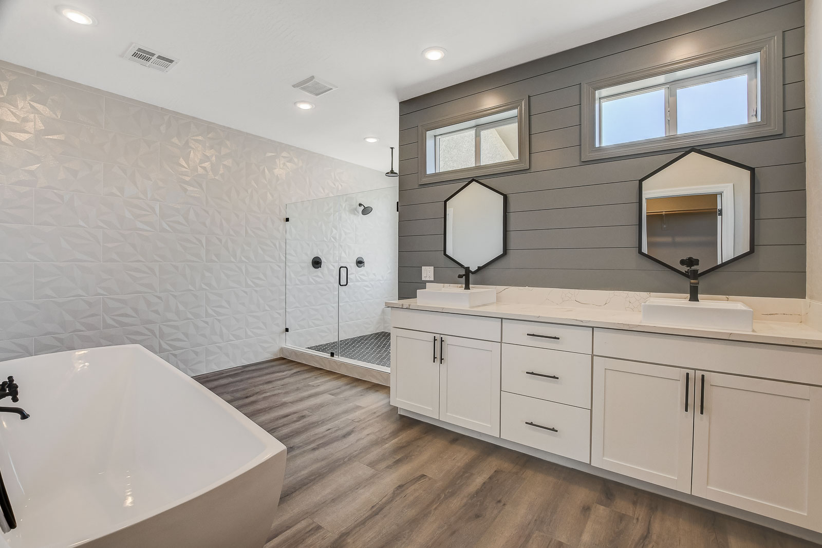 Renovated bathroom